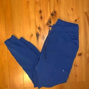 Blue women’s jaunuu scrub Jogger Pants